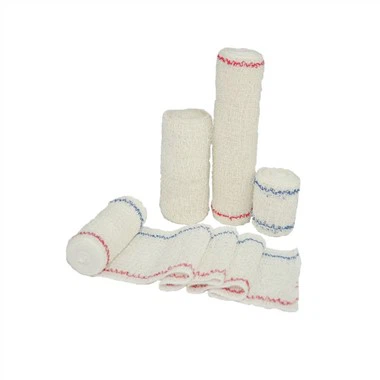 ضمادة طبية مرنة عالية من القطن حسب الطلب بالجملة من قماش الكريب الإسباندكس